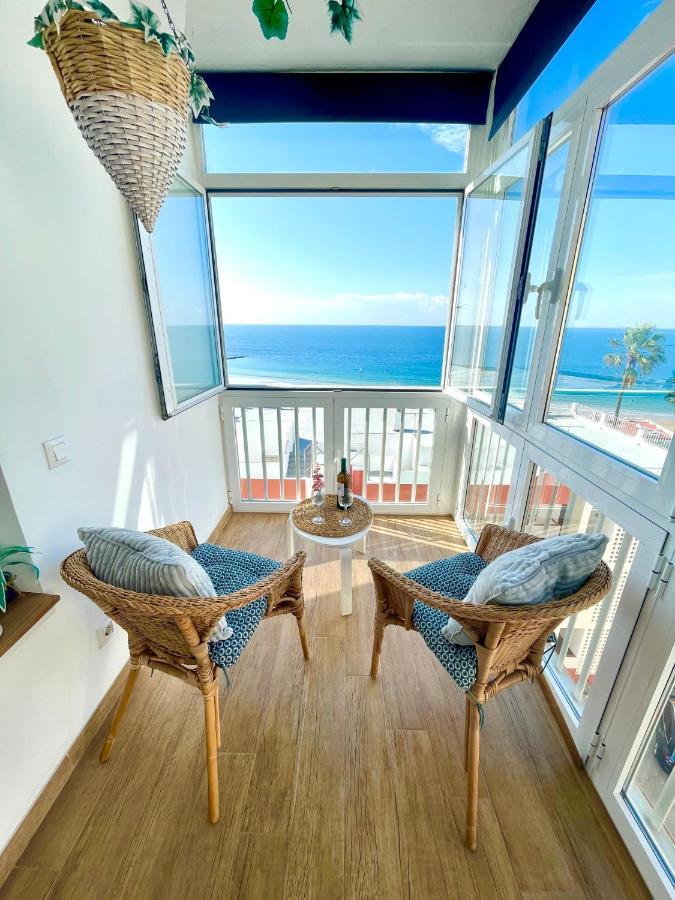 Gatu Casa Muse Junto A La Playa, Vista Al Mar, Aire Acc, Terraza, Wifi Y Chimenea " Preferente Mayores De 25 Anos Y Familias " El Puerto de Santa María Zewnętrze zdjęcie